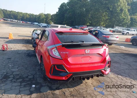 2021 Honda Civic Sport z USA, uszkodzony, nr VIN SHHFK7G47MU205648